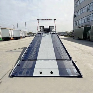 Camion de remorquage Dongfeng 4X2 prêt à l'exportation avec plateau pour le récupération, le dépannage et le transport de véhicules - Product Image 5