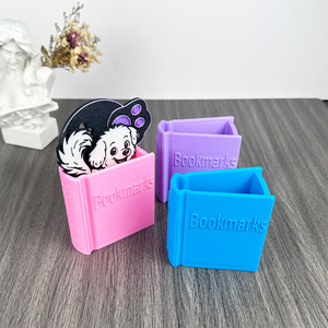 Porta Segnalibri a Forma di Libro 8,5 cm in Plastica Stampato in 3D per Conservazione Segnalibri Regalo - Product Image 3