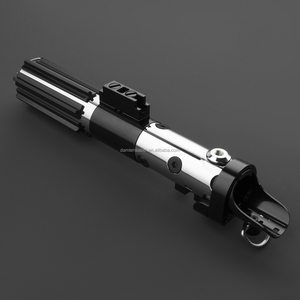 Sables Metal Hilt Heavy Dueling Hoja <span class=keywords><strong>de</strong></span> policarbonato Led Saber Proffie <span class=keywords><strong>Sound</strong></span> Board <span class=keywords><strong>Blaster</strong></span> Lock up para fiesta - Product Image 1