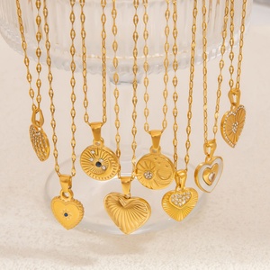 Collar de Alta Gama con Colgante Individual y Cadena de Acero Inoxidable a la Moda, Accesorios Elegantes que No se Caen, Ideales para Regalos - Product Image 2