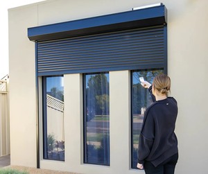 Tapparelle di <span class=keywords><strong>Sicurezza</strong></span> Automatiche in Lega di Alluminio Moderne, Durevoli ed Ecologiche con Apertura Orizzontale <span class=keywords><strong>per</strong></span> Uso Alberghiero - Product Image 6