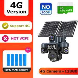 Cámara Solar <span class=keywords><strong>OKAM</strong></span> PRO con Batería de 16000 mAh, 4 Lentes HD, 20MP, Luces, Alarma, Detección Humana Inteligente con IA, Visión Nocturna - Product Image 6