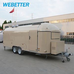WEBETTER Remorque de concession entièrement équipée Camion de restauration mobile d'extérieur Remorque alimentaire à pizza personnalisée Normes américaines - Product Image 3