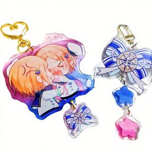 Wholesale Custom Clear Logo UV Printing Epoxy Resin <b>Anime</b> Holographic Acrylic Digital Photo Personalized Waterproof Plastic - Product Image 2