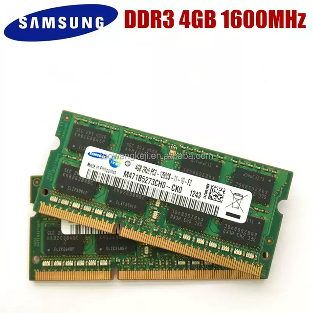 For Samsung DDR3 8G 2G 4G 1333, 1600 PC3 Third-generation Notebook Computer Memory Modules