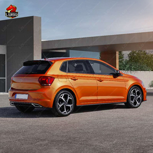 Kit carrozzeria per auto aggiornato per <span class=keywords><strong>Volkswagen</strong></span> <span class=keywords><strong>POLO</strong></span> to <span class=keywords><strong>R</strong></span> Style Body kit paraurti anteriore diffusore posteriore minigonne laterali grill fari frontali anteriori - Product Image 4