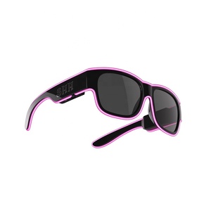 <span class=keywords><strong>Old</strong></span> Fashion Glow El Wire Lunettes pour les décorations de fête Fabrication de lunettes - Product Image 6