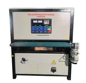 HS-600 Máquina pulidora de metales, máquina de trefilado de acero inoxidable, máquina desoxidadora de espejos de sobremesa pequeña, elimina rebabas - Product Image 1