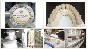 Fornitore della cina forniture per laboratori odontotecnici più vendute 4d plus blocchi di zirconia multistrato in bianco con zirconi dentali - Product Image 4