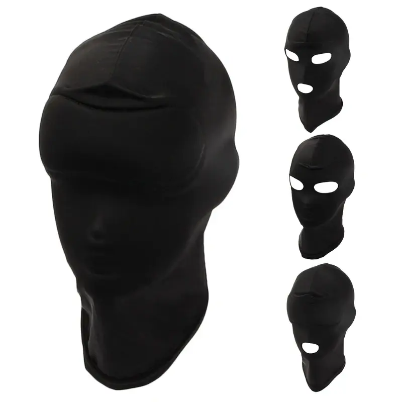 Elasticity Balaclava Cap Unisex Standard Seamless Fetish Hoods for Halloween Cosplay Party Hat Tactical Face Mask Games
