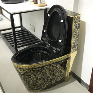 MEIYANI luxe salle de bain toilette laver 250mm une pièce toilette <span class=keywords><strong>or</strong></span> toilette <span class=keywords><strong>Commode</strong></span> - Product Image 2