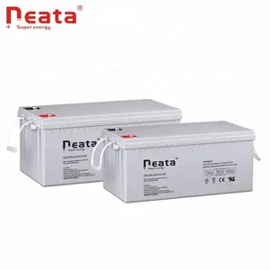 Nhà Máy Giá chu kỳ sâu Gel năng lượng mặt trời pin 12V 200AH năng lượng Hệ thống lưu trữ UPS pin điện dự phòng