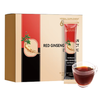Compléments alimentaires Extrait de ginseng rouge 3000mg Supplément énergétique liquide oral sans sucre et booster d'endurance pour adultes