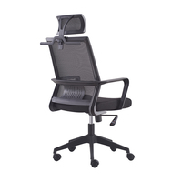 Chaise de bureau pivotante ergonomique moderne de luxe à prix abordable avec cadre en plastique et dossier en maille, 3 vérins à gaz, en gros