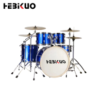 OEM 5-Piece Compact Professional Jazz Drum Set Kids Musical Instruments Percussion Instruments Factory Wholesale