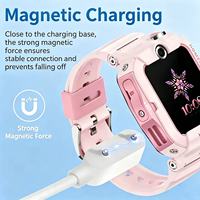 Câble de charge magnétique USB à 2 broches, cordon de charge magnétique pour montre intelligente, câble de charge magnétique universel pour montre intelligente pour enfants