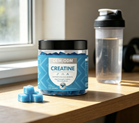 Gommes de créatine monohydrate haute puissance, complément nutritionnel quotidien, complément alimentaire de qualité professionnelle pour les passionnés de fitness