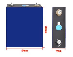 LF304 baterai FLP 3.2V 304ah 310ah Kelas a prisma Lithium Ion Lifepo4 untuk mobil listrik baterai Litium isi ulang - Product Image 5