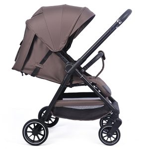 Cochecito de Bebé al por Mayor OEM ODM con Mango Reversible, Plegado Automático con una Mano, Estructura de Acero, Ruedas EVA de 6/8 Pulgadas - Product Image 4