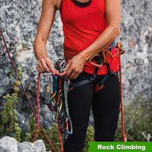 เชือกช่วยชีวิตคุณภาพสูง ความแข็งแรงสูง สำหรับงานบนที่สูง เชือกนิรภัยโพลีเอสเตอร์ เชือกปีนเขา - Product Image 6