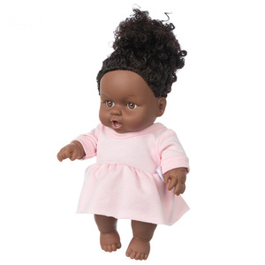 Muñeca Afroamericana Rizada Creativa 2026, Muñeca Reborn, Juguete Infantil, Muñeca Negra de Vinilo, Venta al por Mayor - Product Image 6