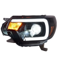 CARMATES 2024 Vente chaude Accessoires de voiture DRL Phares LED Demi-assemblage pour Toyota Tacoma 2012 - 2015