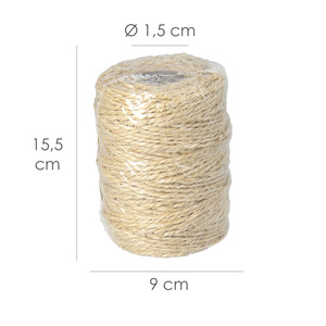 Corda di Sisal N. Filo a 2 capi 3/4 (700 gr.) Bobina da 140 m. - Product Image 2