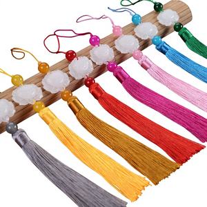 พู่ห้อยหยกดอกบัวแบบสั่งทำพิเศษสำหรับตกแต่งเครื่องแต่งกายโบราณ ฮั่นฝู จี้หยกติดปกเสื้อ - Product Image 1