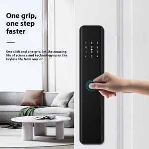 Serrure intelligente Tuya Wifi ou application TTlock, serrure de porte numérique à empreintes digitales et mot de passe, serrure électronique sans clé, sécurité renforcée - Product Image 4