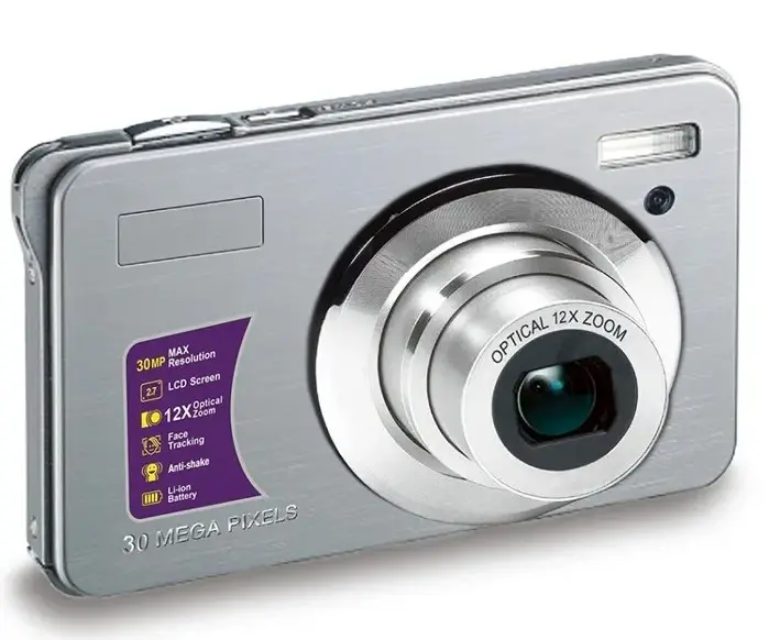 Kamera Digital Zoom optik 18M 8X, CDOE3 dengan TFT 2.7 inci