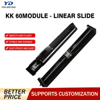 Actuador Lineal KK60 HIWIN de Alta Resistencia y Precisión, Actuador Lineal Eléctrico CNC de 12v 24v 1000mm con Controlador de Motor