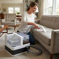 Nettoyeur de taches pour animaux de compagnie en gros, machine de nettoyage professionnelle portative pour tapis, canapés et tissus d'ameublement