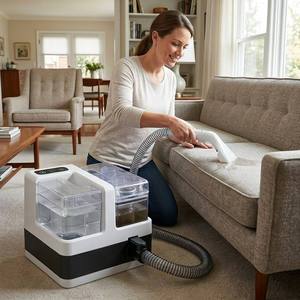 <span class=keywords><strong>Nettoyeur</strong></span> de taches pour animaux de compagnie en gros, machine de nettoyage professionnelle portative pour tapis, canapés et tissus d'ameublement - Product Image 1