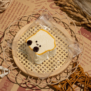 Mini Juguete Antiestrés de Silicona Serie JC, Lindo Llavero con Forma de Postre de Dibujos Animados, Divertido Regalo de Bolsillo para Aliviar el Estrés - Product Image 4