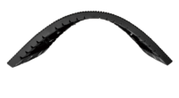 Wasserdichter Flexibler LED-Bildschirm für Innenräume Biegbares HD-Werbedisplay P3.9 1000cd Helligkeit 16-Bit Farbtiefe 7680