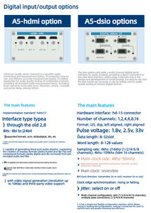 Testeur électroacoustique ABTEC A5 2 entrées/2 sorties avec options numériques BT, HDMI, I2S, A2B, PDM, THD+N, FR pour haut-parleurs, casques et R&D - Product Image 5