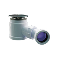 Ensemble de drain de douche pour salle de bain avec corps en PP, sortie de 50 mm, débit de 30 L/min, taille personnalisée