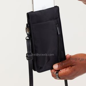 नायलॉन नकद कार्ड धारक पर्स महिला क्रॉसबॉडी फोन बैग का मोबाइल फोन केस - Product Image 4