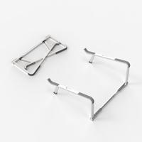 Meilleures ventes Vente en gros Support pour ordinateur portable Portable et Réglable en aluminium Support pour ordinateur portable HP Apple Macbook Pro Asus Lenovo