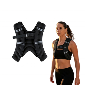Outdoor Adjustable Weighted Vest for <b>Strength</b> <b>Training</b> Running & Hiking-Neoprene & Iron Sand Filled Durable & Breathable - Product Image 5