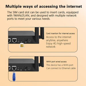 6 ăng ten trong nhà di động wifi băng thông rộng hotspot 4G Bộ định tuyến CPE có thể tháo rời thẻ Sim mạng 4G Bộ định tuyến không dây 4G Bộ định tuyến thẻ Sim - Product Image 4