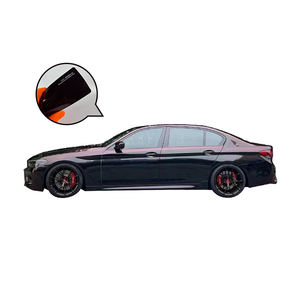 Glossy Diamond Black Red Wrap Auto Vinyl <span class=keywords><strong>Print</strong></span> Farbwechsel Car Wrap Vinyl glänzend Metallic Car Wrap Vinyl Chamäleon schwarz Tönung - Product Image 1