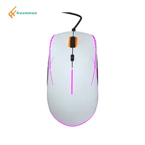 Freenman atacado OEM design personalizado mouse para jogos com mão esquerda especial em grande venda