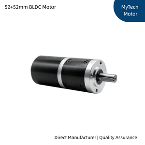 มอเตอร์เกียร์แบบแพลนเนทารีไร้แปรงถ่าน 52 มม. 50 วัตต์ <span class=keywords><strong>12V</strong></span> 24V IP55 แบบยึดหน้าแปลน อัตราทดเกียร์ 3.6-326K <span class=keywords><strong>4.16</strong></span>-808 รอบต่อนาที ความเร็วต่ำ แรงบิดสูง สำหรับพัดลมเรือ - Product Image 1