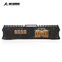 Amplificateur de voiture mono bloc AK-DG8 6000W RMS classe D, amplificateur audio professionnel haute puissance 1 canal pour caisson de basses