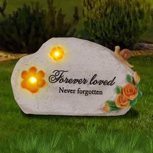 Placca da giardino decorativa in pietra in resina commemorativa a tema Anime con <span class=keywords><strong>animali</strong></span> <span class=keywords><strong>dipinti</strong></span> e Display commemorativo di Design artistico - Product Image 5