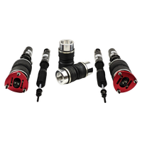 Kit de suspension pneumatique pour Volkswagen BORA MK4 (1999-2005) avec amortisseurs pneumatiques et ressorts à soufflets pour conversion à suspension pneumatique