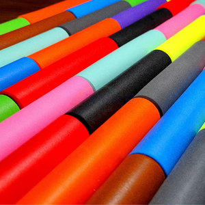 Изготовленный на заказ красочный термостойкий резиновый силиконовый губчатый изоляционный полиэтилен eva круглый пенопластовый патрубок для рукоятки мотоцикла - Product Image 5