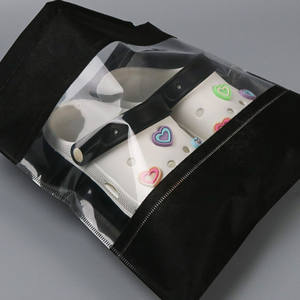 Sacs de voyage personnalisés, grands, transparents, anti-poussière, en tissu non tissé, pour chaussures, pantoufles, doudounes, avec cordon de serrage - Product Image 6