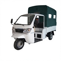 Tricycle à moteur à essence robuste 201-250cc grande capacité à carrosserie ouverte pour passagers, charge lourde, 50-70 km/h